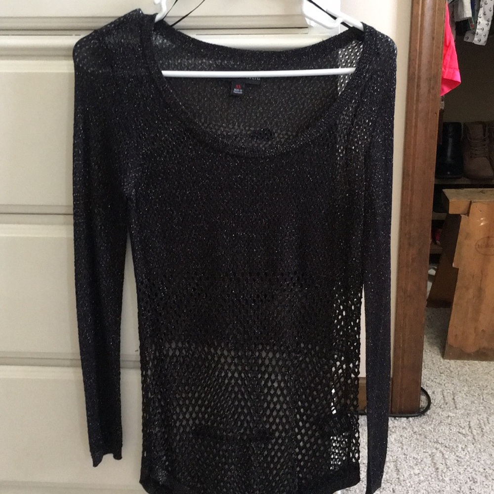 Mesh like sweater